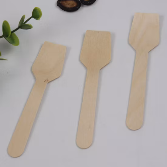 Pelle à glace en bois 97 mm/couverts en bois